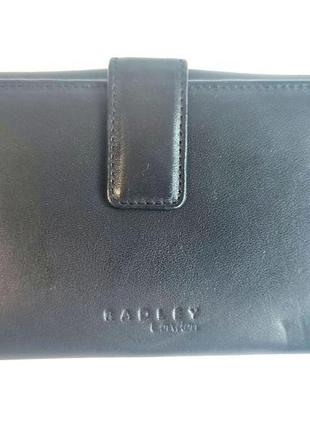 Кошелек кожаный черный radley2 фото