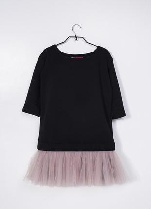 Комплект плаття-трансформер airdress (чорний верх + 5 знімних спідничок)7 фото