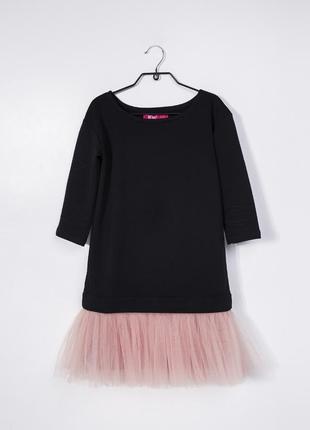 Комплект плаття-трансформер airdress (чорний верх + 2 знімні спіднички)4 фото