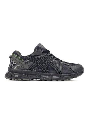 Мужские кроссовки asics gel - kahana 8 dark grey. кроссовки асикс темно- серые3 фото