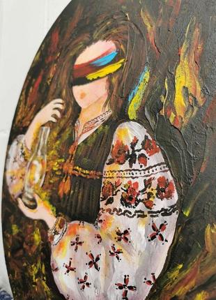 Картина-оберег мотанка