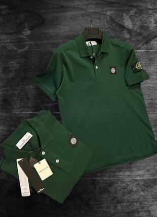 Футболка поло stone island