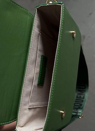 Жіноча сумка jacquemus green4 фото