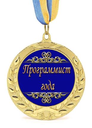 Медаль подарочная 43163 программист года