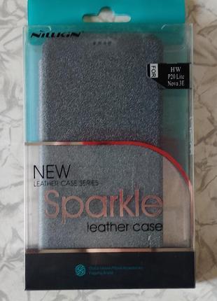 Чохол nillkin huawei p20 lite (nova 3e) sparkle leather case