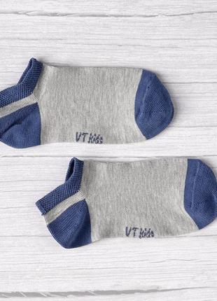 Комплект з 3-х пар дитячих шкарпеток «ведмідь в кепці» 22-243 фото