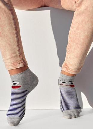 Комплект из 2-х пар детских носков «emoji»   размер 14-162 фото