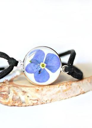 Браслет с цветами вероники
