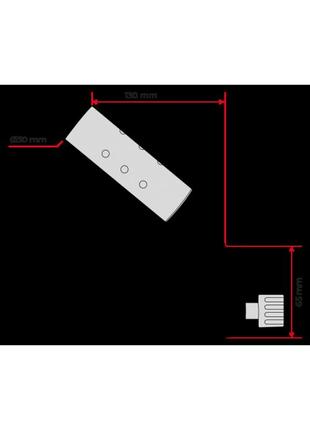 Горелка газовая сопло d=30 мм intertool gb-00255 фото