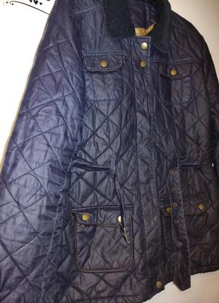Стёганая куртка з пропиткой з кишенями 18 євро2 фото