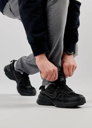 Чоловічі літні чорні кросівки womens all black , літні брендові кросівки сітка