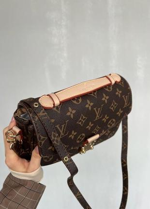 Жіноча сумка louis vuitton pochette metis8 фото