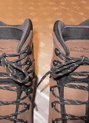 Кожаные ботинки weissenstein waterproof7 фото