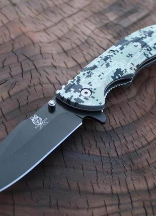 Нож складной (длина 22 см ) пиксель