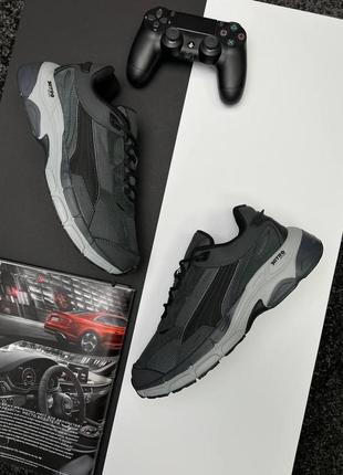 Мужские кроссовки puma teveris nitro gray весна-лето2 фото