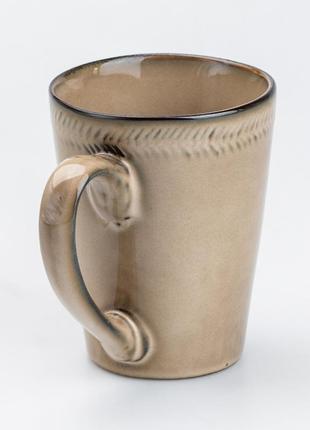 Чашка 300 мл кружка керамічна для чаю та кави3 фото