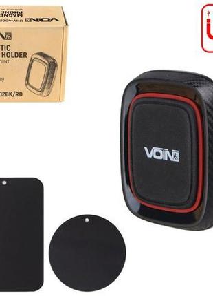 Тримач мобільного телефону voin uhv-4002bkrd магнітний без кронштейна