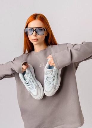 Adidas женские кожаные кроссовки | бирюзовые адидас