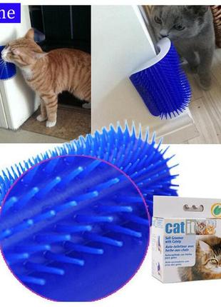 Catit self groomer - щітка для самогруминга кішок1 фото