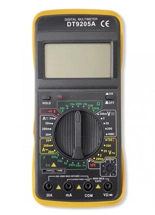 Мультиметр цифровой универсальный цифровой тестер цифровой профессиональный мультиметр