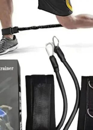 Тренажер для бігу та стрибків силових тренувань, тренажер амортизатор для ніг step trainer2 фото