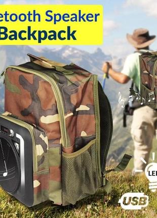Рюкзак туристичний оutdoor backpack speaker1 фото