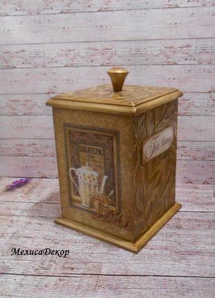 Короб для чая