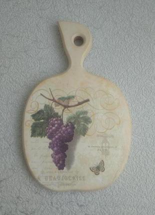 Дошка обробна "виноград"4 фото