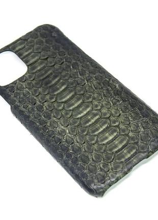 Чехол для iphone 11 pro, 11, 11 pro max из кожи крокодила, питона, игуаны, ската1 фото