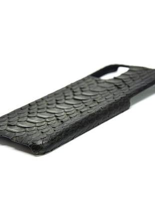 Чохол для iphone 11 pro, 11, 11 pro max зі шкіри крокодила, пітона, ігуани, ската3 фото