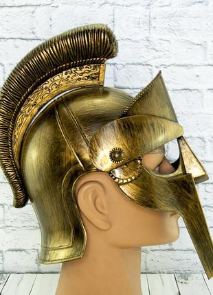 Шлем гладиаторский максимус (золото)2 фото