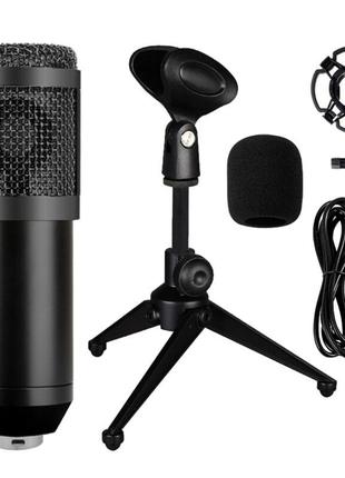 Студийный конденсаторный микрофон jack 3.5mm we87. настольный микрофон для звукозаписи