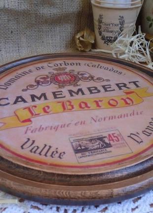 Сирна досочка camembert3 фото