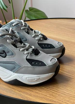 Кроссовки nike m2k tekno «atmosphere grey black’ 26 фото