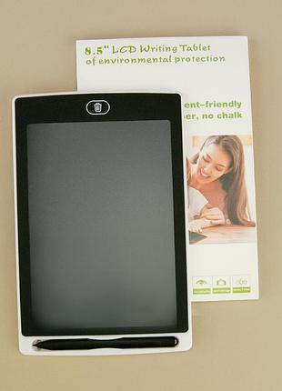Графічний планшет lcd writing tablet 8,5 дюймів (білий)