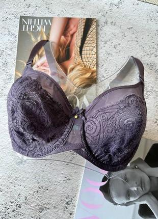 Бюстгальтер lanny mode на чашку d без поролона фиолетовый