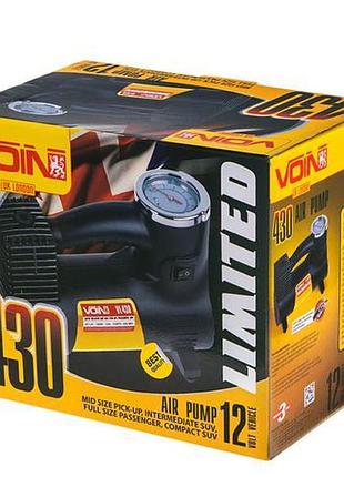 Компрессор автомобильный voin vl-430 2
