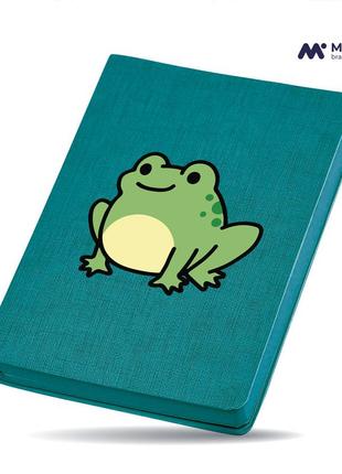 Блокнот а5 жабеня зеленый (92288-3814-kg)