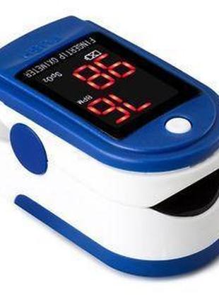 Пульсоксиметр оксиметрия кисню в крові насиченість монітор синій медичний цифровий монітор артериальн