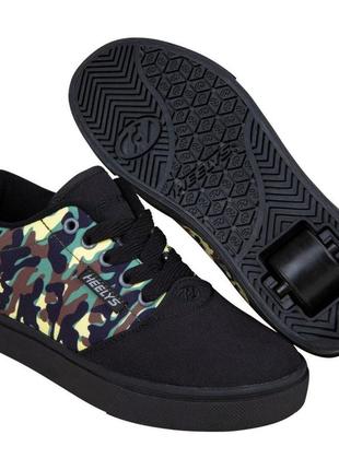 Роликові кросівки heelys pro20 prints (he101471) black/camo nylon (32)