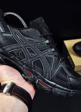 👟кросівки чоловічі asics gel - kahana 8 all black👟