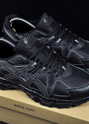 👟кроссовки мужские asics gel - kahana 8 all black👟4 фото