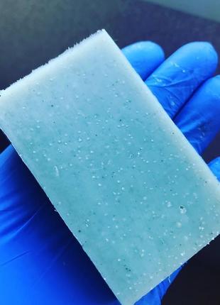 Органическое мыло голубая глина