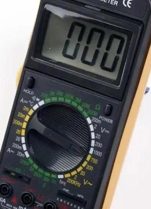 Мультиметр цифровой универсальный цифровой тестер цифровой профессиональный мультиметр