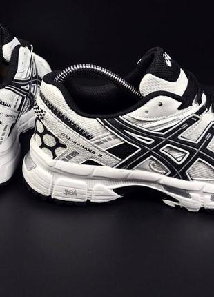 👟кроссовки мужские asics gel - kahana 8 white &amp; black👟4 фото