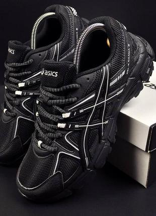 👟кроссовки мужские asics gel - kahana 8 black &amp; white👟3 фото