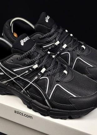 👟кросівки чоловічі asics gel - kahana 8 black & white👟4 фото