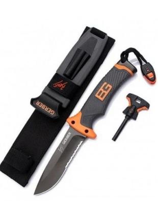 Туристичний ніж  25  см gerber bear grylls