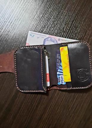 Шкіряний гаманець.5 фото