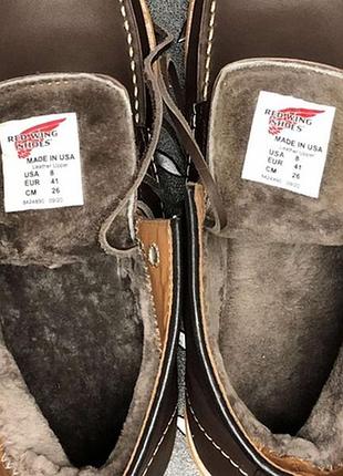 Ботинки red wing зимние 6
